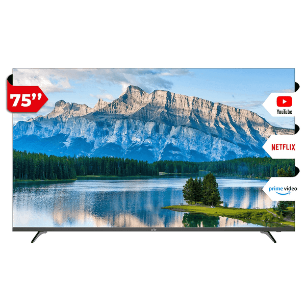 TV WIN 75¨ LED UHD SMART ISDB/USB/LINUX OS 10016000075EU