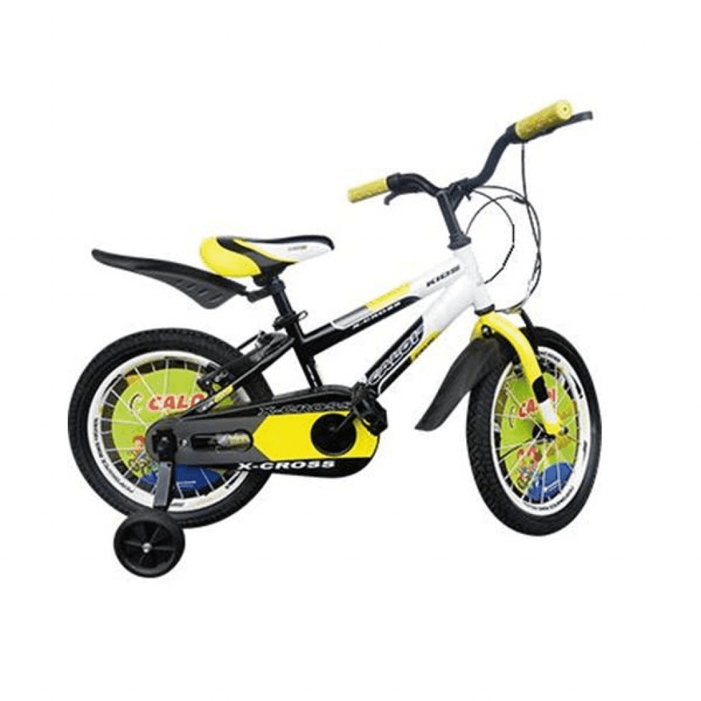 BICI CALOI ARO 16" X CROSS AMARILLO 2734