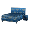 SOMMIER JUEGO COMPLETO 160X200 DORMILON PT AZUL KOALA