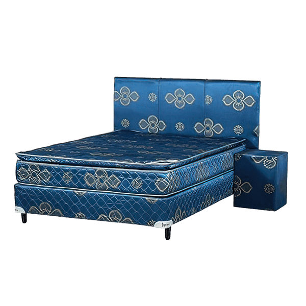 SOMMIER JUEGO COMPLETO 160X200 DORMILON PT AZUL KOALA