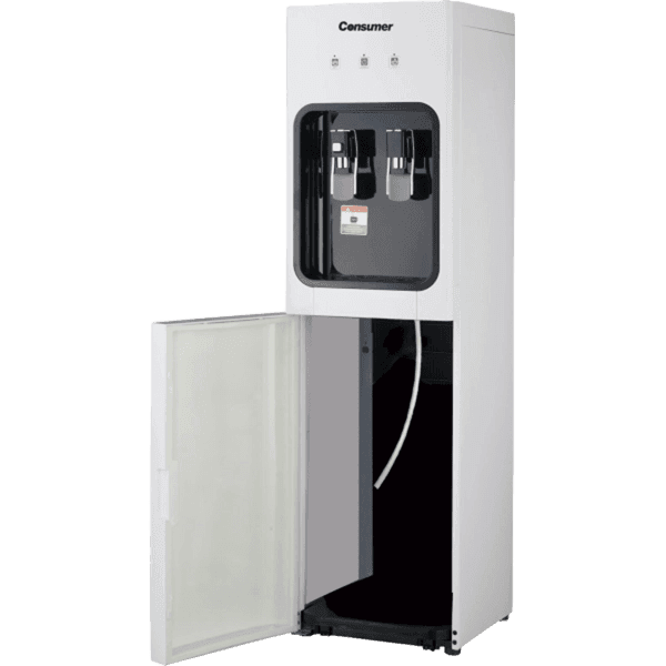BEBEDERO DE PIE CONSUMER F/C Y NATURAL BOTELLON INTERNO BLANCO