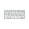 TECLADO BT FTXB1000 ULTRA SLIM ESP/PLATA 28058