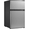 Heladera Midea 110lts 2p negro/silver  0512mdrt134fs