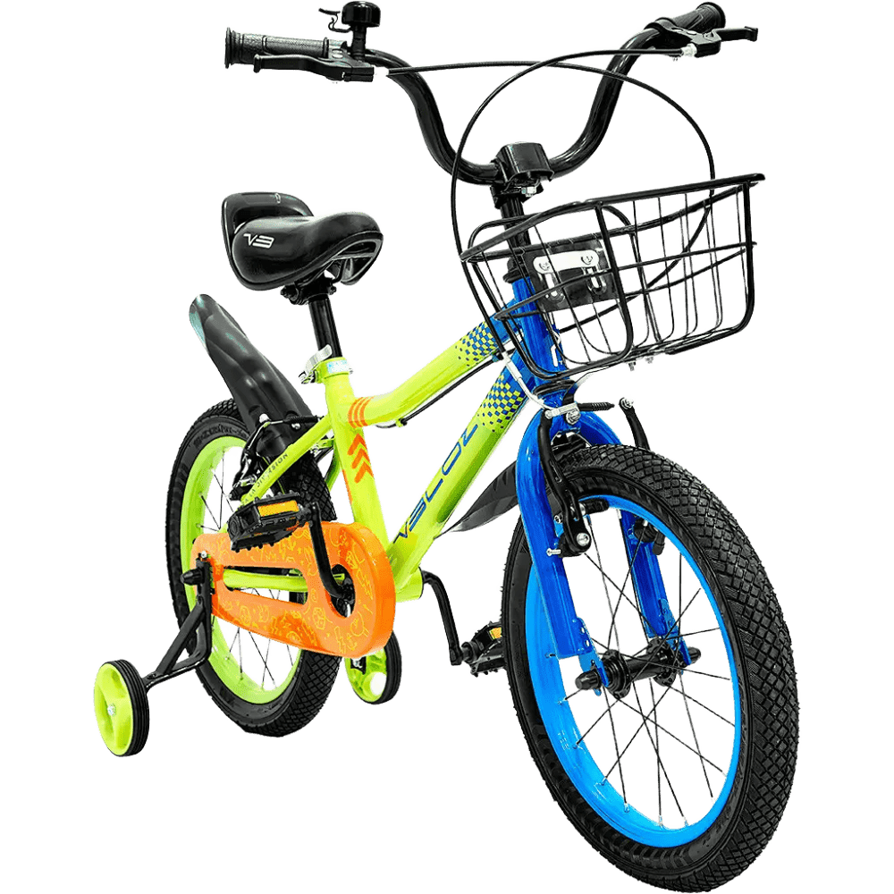 BICICLETA VELOZ ARO 16 SPEEDY VERDE/AZUL VZ15 29103