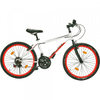 BICICLETA VELOZ ARO 24 VORTEX BLANCO/ROJO VZ18
