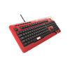 TECLADO XTECH USB XTK-M401IM IRON MAN ESP/ROJO/MULTIMEDIA PSJ 29285