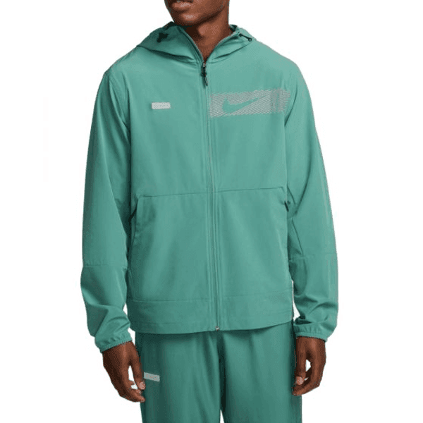 CAMPERA NIKE P/HOMBRE UNLIMITED MENS REPEL HOODED VERSATILE JACKET VERDE
