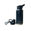 Hoppie indio 950ml Acero inox doble pared frio/calor s/silicona azul 3249384