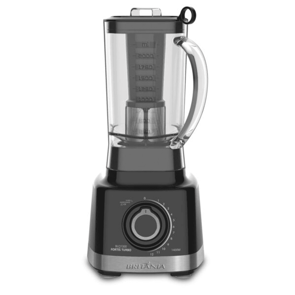 LICUADORA BRITANIA 3LTS BLQ1300P 1400W 12V NEGRA 29539