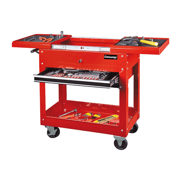 CARRO PARA HERRAMIENTAS DE TRABAJO 71X37X71CM CONSUMER
