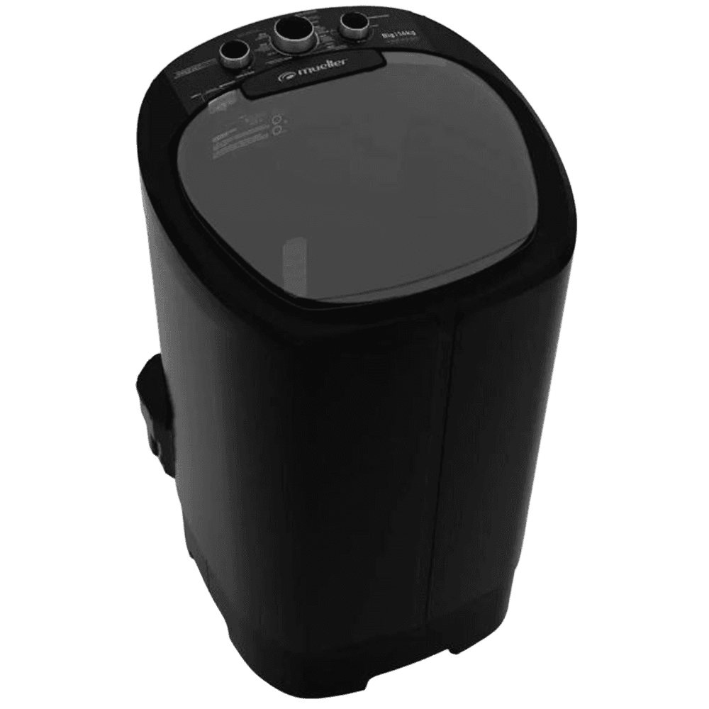 LAVARROPA SEMI-AUTOMÁTICA MUELLER BIG ACUATEC NEGRO - 16KG 7896664697488 30584