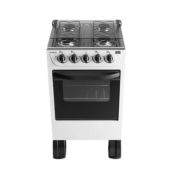 Cocina jota 4 hornallas sirius blanco