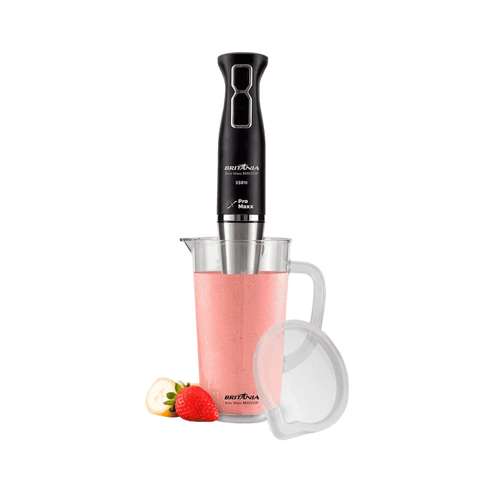 MIXER BRITANIA BMX355P 350W INOX 220V 7689 31502