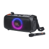 SPEAKER PORTATIL JBL PARTYBOX ON THE GO ESSENTIAL BIVOLT C/ MICROFONO