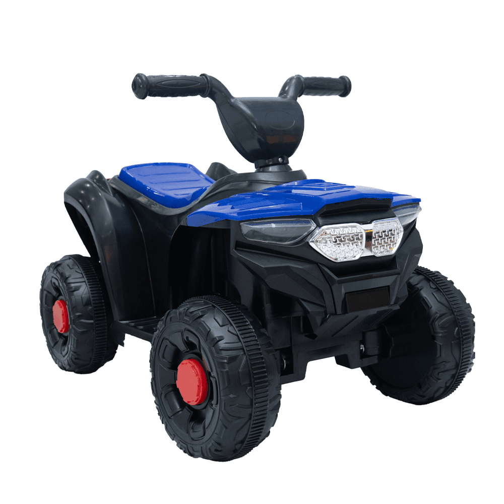 MINI CUASI A BATERIA 6 V AZUL/NEGRO 32302