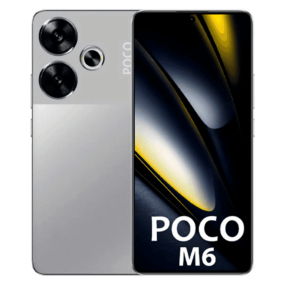 CELULAR XIAOMI POCO M6 DUAL 6GB/128GB DUAL PLATA 32755