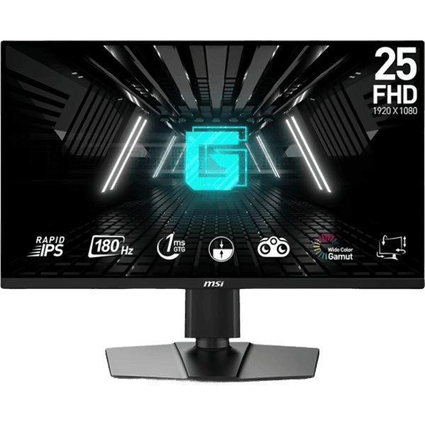 MONITOR GAMER MSI G255PF E2 25" FULL HD LED 180HZ 1MS