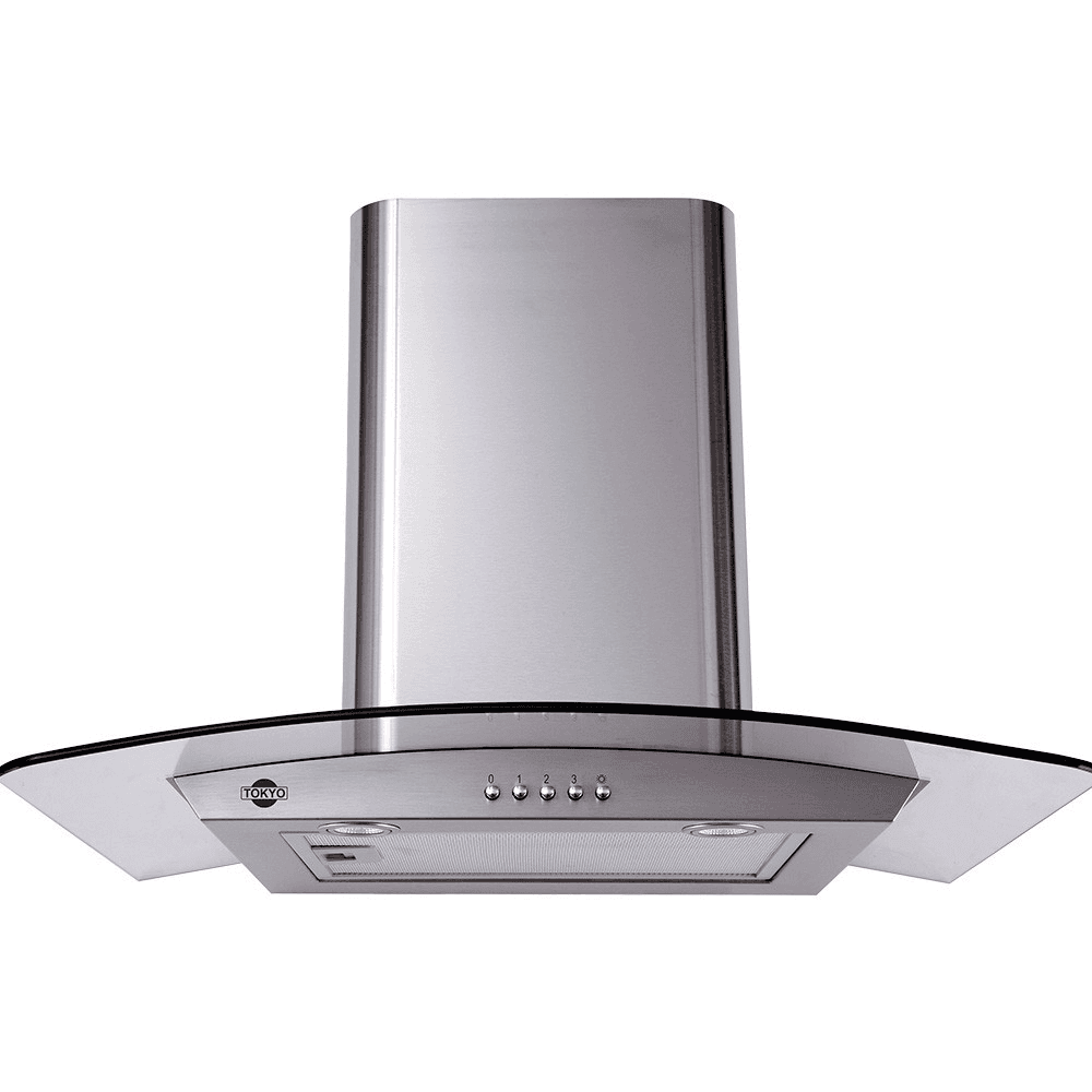 CAMPANA VIDRIO CURVO INOX TOKYO CURVED60 4H T3429 33457