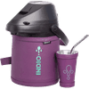 TERMO TERERE INOX 2,5  LILA GRANEADO CUERO+GUAMPA+BOMBILLA 7848003246680