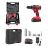 KIT TALADRO INALAMBRICO DE IMPACTO NAPPO  16 PCS NHK-217