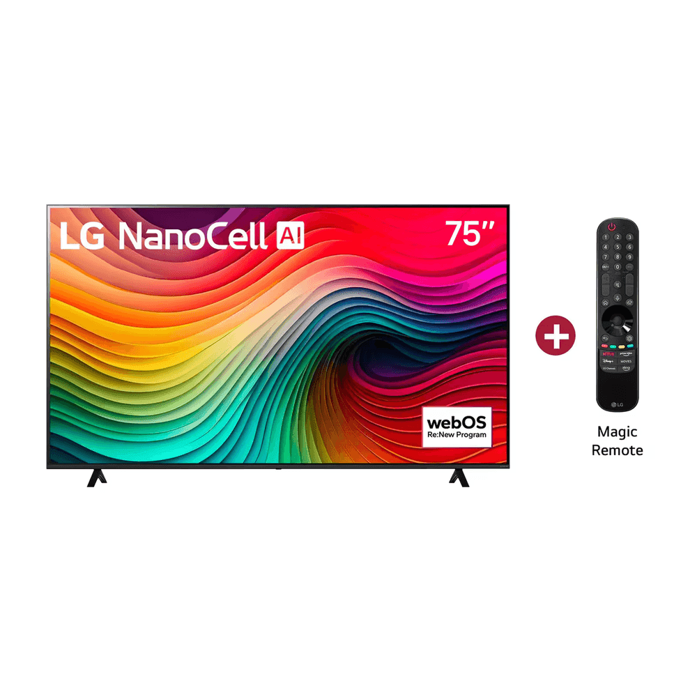 TV SMART LG NANOCELL DE 75" 75NANO80TSA 33756