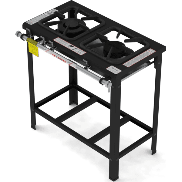 GASTROMAQ COCINA IND 2H 30X30 2/D / FG-302LD