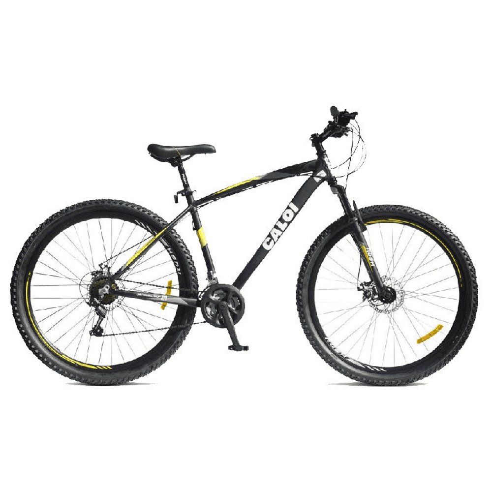 BICICLETA CALOI HUNTER 29" GRIS/AMARILLO  REF 41017268P 34059