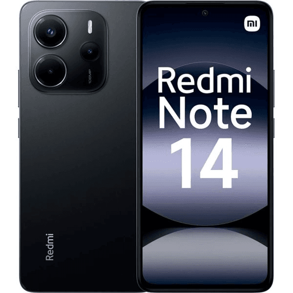 CELULAR XIAOMI REDMI NOTE 14 DUAL 256GB/8GB MIDNIGHT BLACK