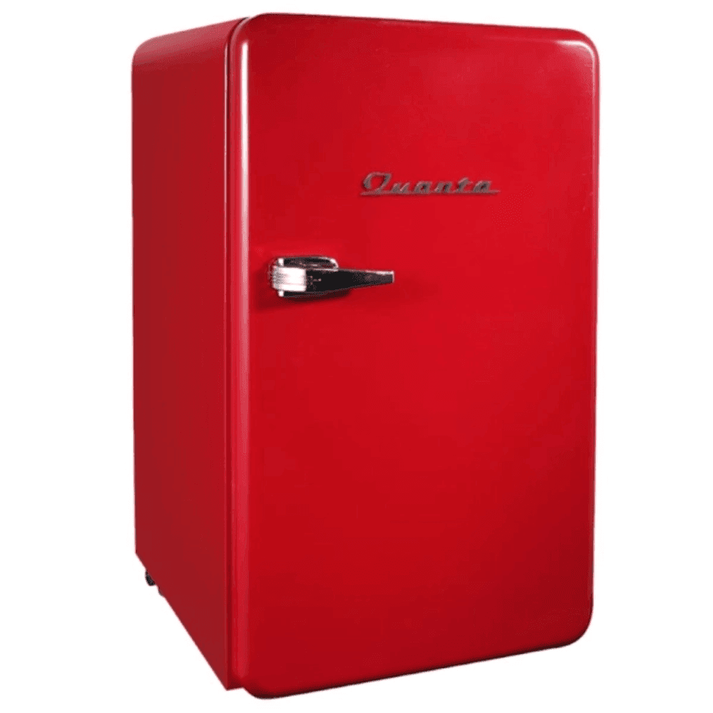 FRIG. QUANTA QTFRV91 RETRO VINTACLASSIC 91L/220V-50HZ/7NIVEL-ROJO 34224