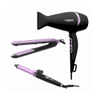KIT 3 EN 1: SECADOR + PLANCHITA + BUCLERA NAPPO 34310