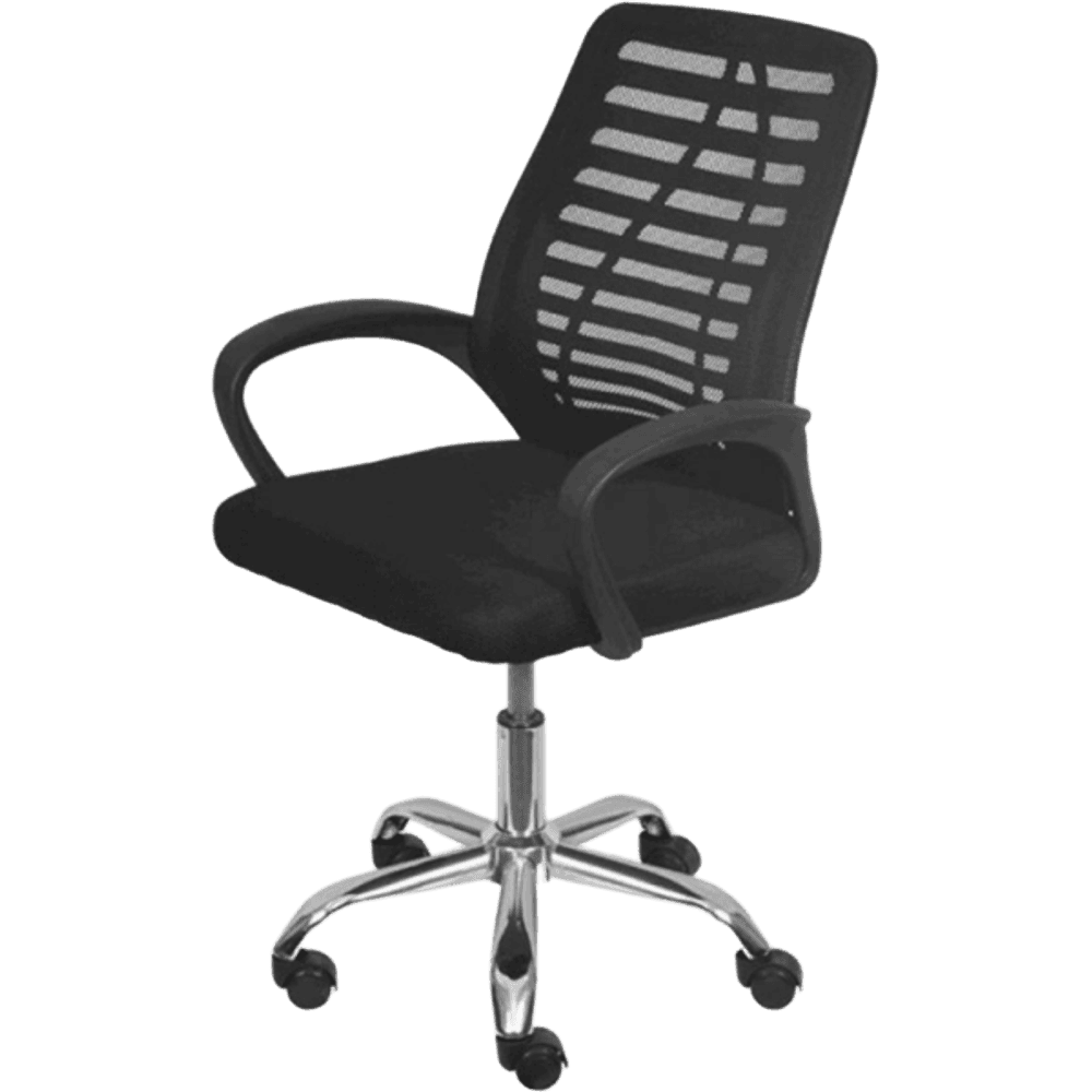 SILLA DE OFICINA LEVEL VIENA 3324 NG  LVS-023 34367