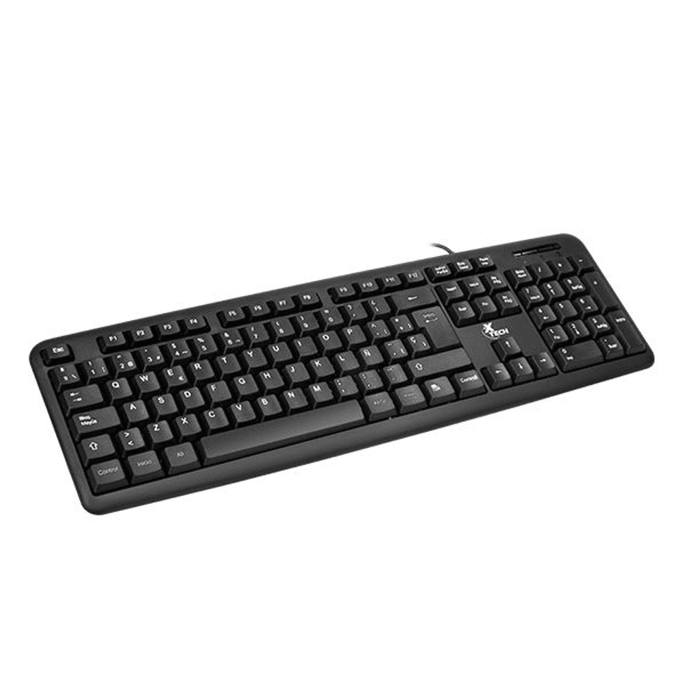TECLADO USB XTECH XTK-092S ESP/NEGRO 34471