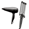 COMBO ONDULADOR RIZADOR TRIPLE + SECADOR GA.MA 900-7190