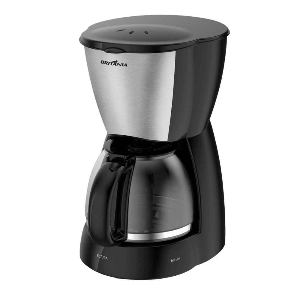 CAFETERA BRITANIA BCF32A INOX NEGRA – 220V – 12478 34834