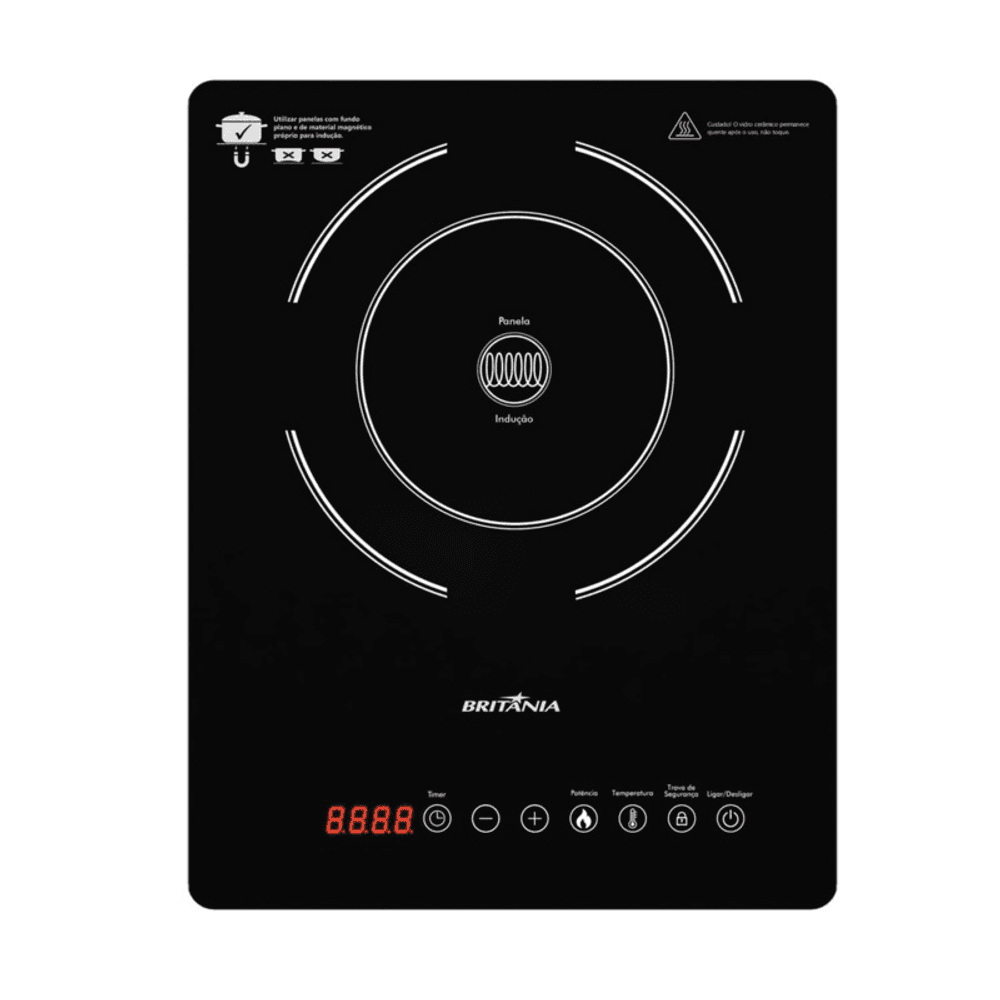 PLACA DE INDUCCIÓN BRITANIA BCT14P BIVOLT 34873
