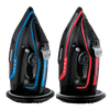 PLANCHA A VAPOR CONSUMER INALAMBRICA CON BASE DE CARGA ULTRARAPIDA ROJO