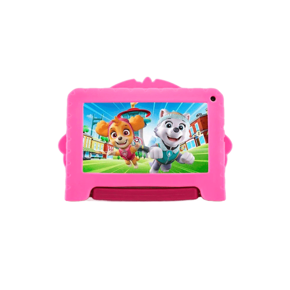 TABLET KID ANDROID MULTILASER NB631 QC/64GB/4G/7""ROSA PAW PATROL SKYE DISNEY 34985