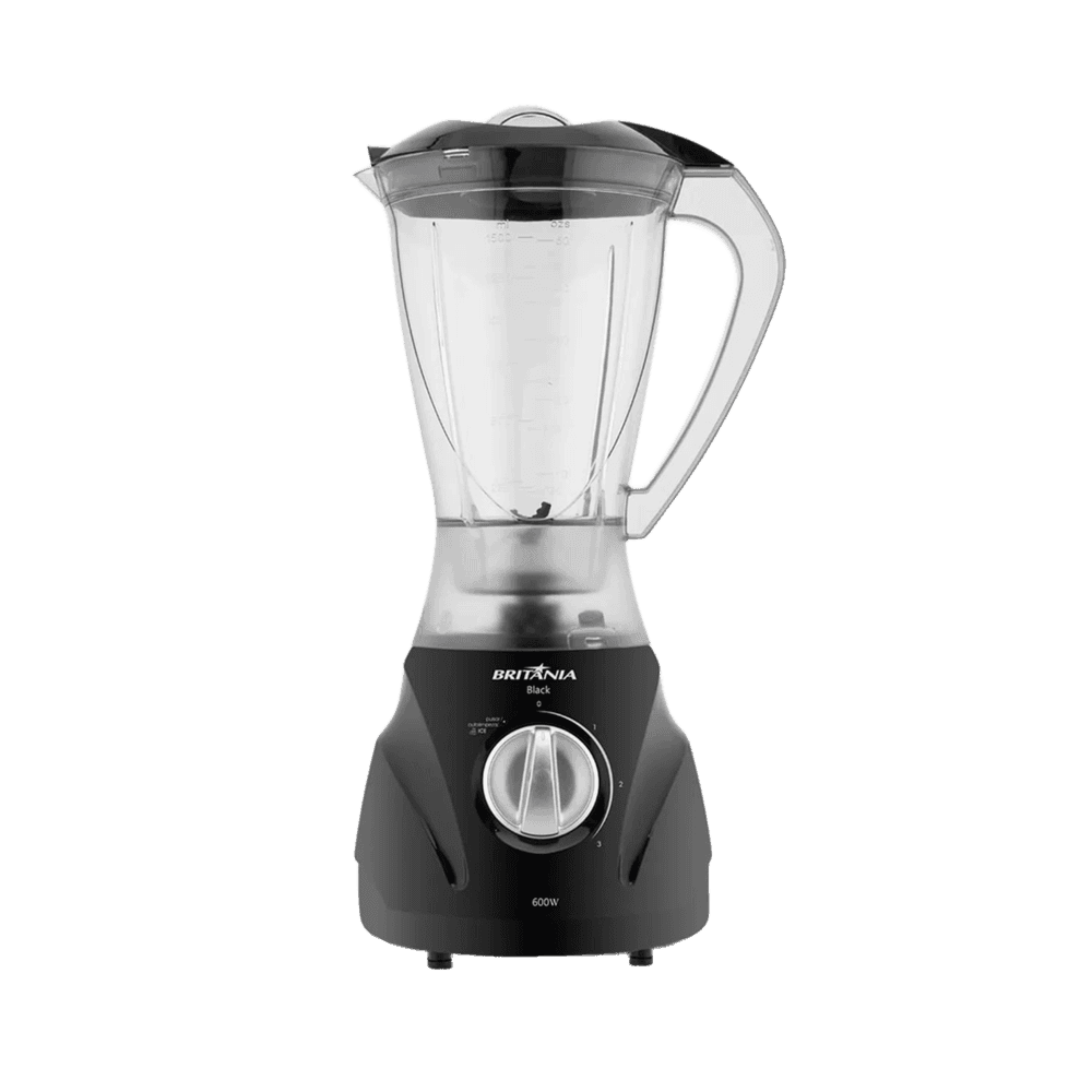 LICUADORA BRITANIA BLACK 600W 3V 2.1L NEGRA- 6071 35054
