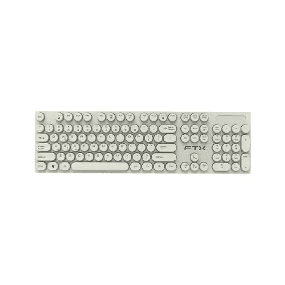 TECLADO FTX USB FTXK22 NUMERICO/ ESPAÑOL/POP/BLANCO 35190