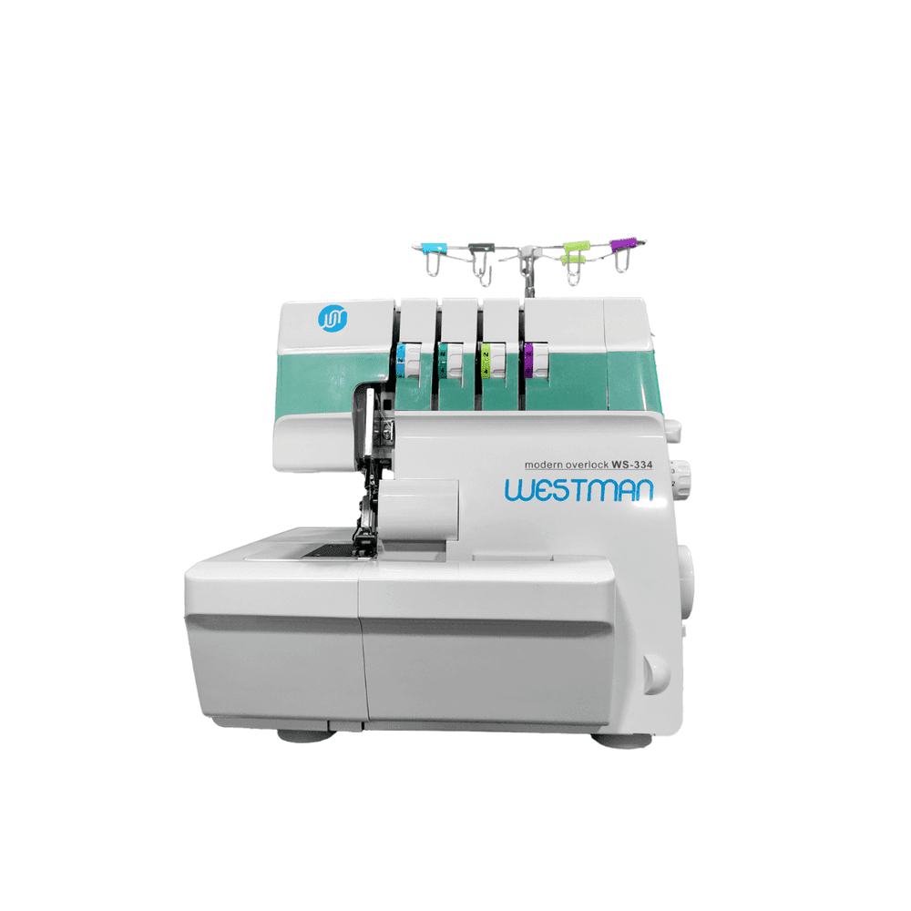MAQUINA DE COSER OVERLOCK 4 HILOS FAMILIAR WESTMAN WS-334 35488