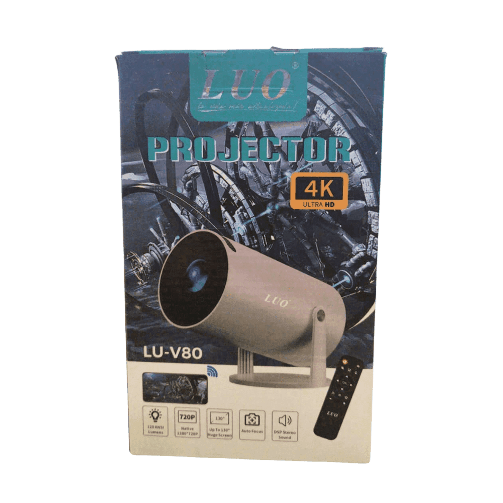 MINI PROYECTOR LUO C/ SISTEMA SMART - LU-V80 35589