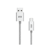 CABLE USBA A USBC  PUREGEAR SILVER - 63111PG-2 37099