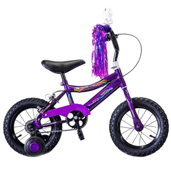 BICICLETA INFANTIL SUPER CHAMP BMX12-12 CKD - LILA / FERZA 38166