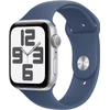 APPLE WATCH SE 2 44MM GPS MXER3LL/A SILVER ALUM DENIM SPORT BAND (2024) M/L