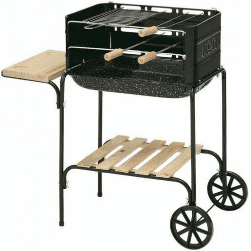 PARRILLA PARA ASADO MOR CALIFORNIA 82X38.5X75CM 38601