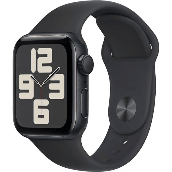 APPLE WATCH SE 2 40MM GPS MXE93LL/A ALUM MIDNIGHT SPORT BAND (2024) M/L