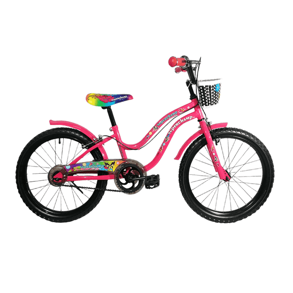 BICICLETA SUPERCHAMP BMX 20 CURVE ROSA