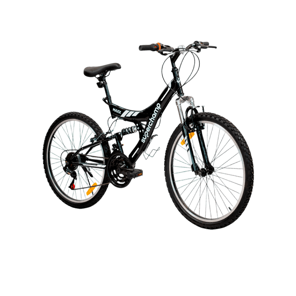BICICLETA SUPERCHAMP  26 MAXX DOBLE SUSP NEGRO 39162