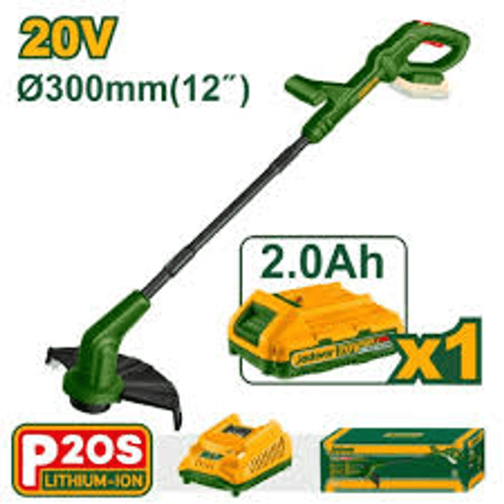 BORDEADORA INALÁMBRICA + 1X BATERIA 20V 2AH. JADEVER 39353