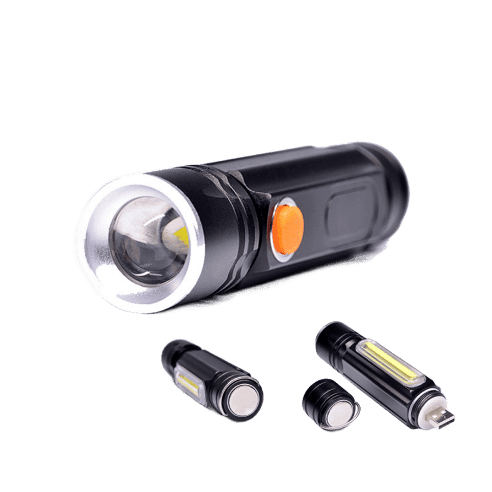 LINTERNA DOBERMAN 180L C/ MAGNETICO  USB #LP-9515 680655 CAMPING 44 39573